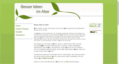 Desktop Screenshot of besser-leben-im-alter.de