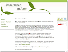 Tablet Screenshot of besser-leben-im-alter.de